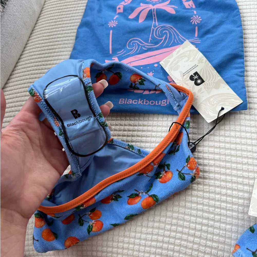 NWT Blackbough Bikini Set in “Citrus Sky Terry” - Picture 2 of 7